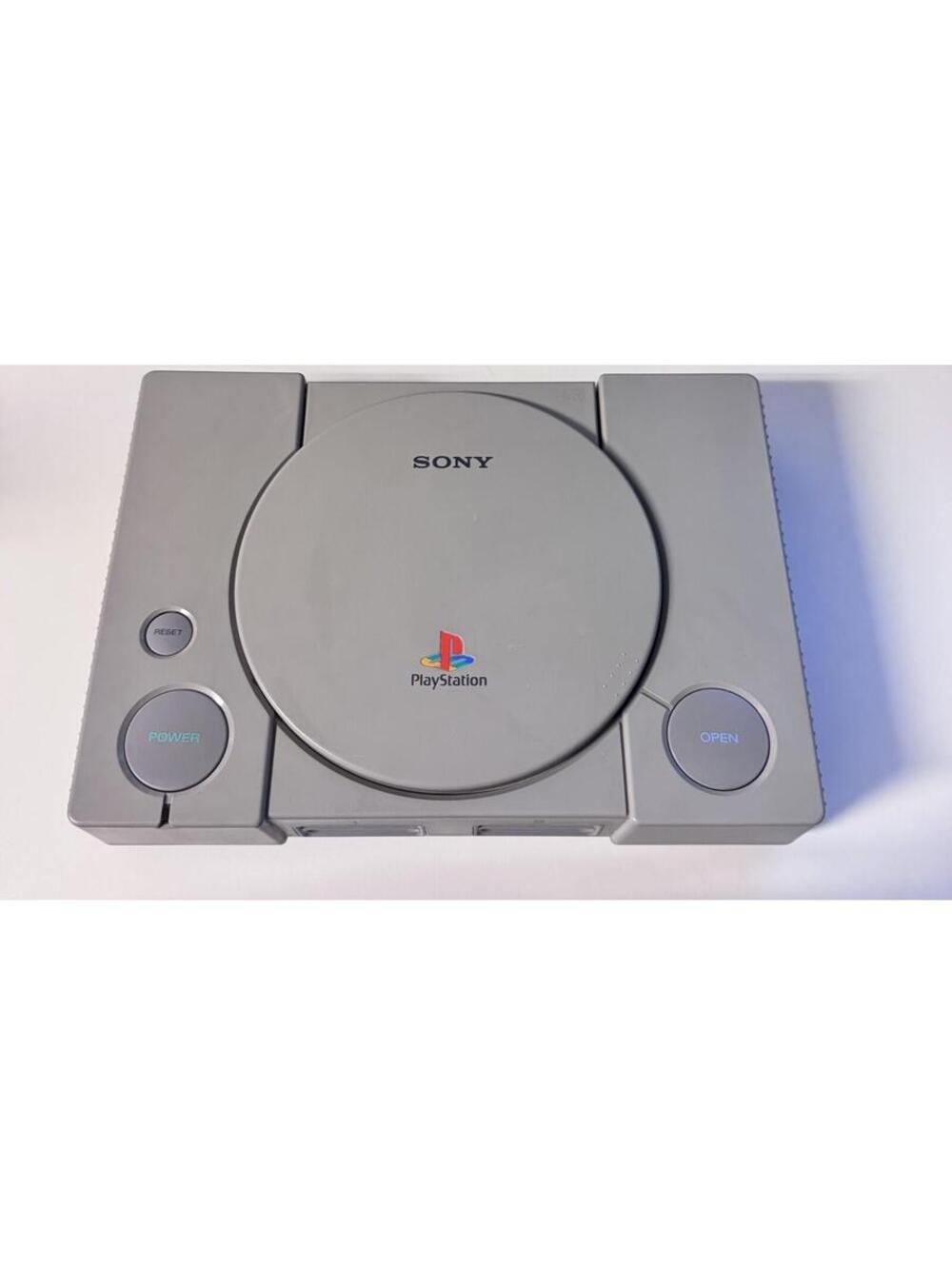 PS1 With Controller & 3 Games Console System Racing Bundle Tested Working